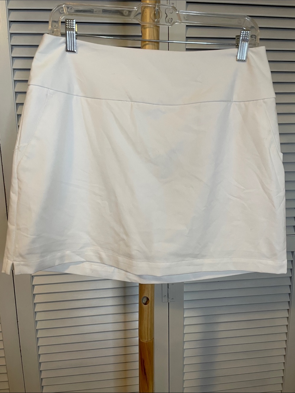 Adidas White Women's Tennis / Golf Skort- Sz M